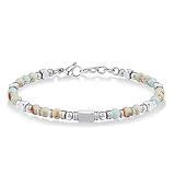 Bracelets for Women, Silver & Gold Bracelets for Women, Boho Beaded Bracelet, Trendy Jewelry Gifts for Lover Mom Friends
