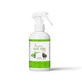 UnRuffledRx™ Aloe Vera Bird Spray for Birds - Daily Relief for Itchy, Dry Skin - 8oz Bird Bath Mist - Safe if Ingested, Natural, Odor-Free, Made in USA