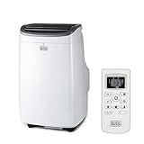 BLACK+DECKER 10,000 BTU Portable Air Conditioner up to 450 Sq.Ft. with Remote Control,White