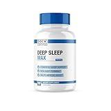 Deep Sleep MAX | #1 New Natural Sleep Aid for Adults | Maximum Strength Formula, Mood Support | 18 Science Backed Ingredients | Melatonin, Magnesium, GABA, Ashwagandha & More - 60 Capsules