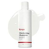 Keeps Hair Regrowth Treatment Mens Shampoo for Fuller, Thicker Looking Hair, 8 oz - Thinning and Hair Growth Shampoo for Men - DHT Blocker - Infused with Biotin, Caffeine, & Saw Palmetto