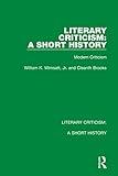 Literary Criticism: A Short History