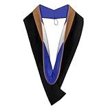 Endea Graduation Bachelor Hood for Business, Accounting, Commerce, Industrial, Labor Relations, College Degrees (Drab/Royal Blue/White)