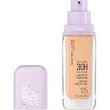 Maybelline Super Stay Lumi-Matte Foundation, Lightweight and Buildable Full Coverage Foundation Makeup For Up To 30HR Wear, 125, 1 Count