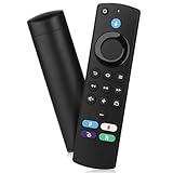 Replacement Voice Remote 3rd Gen,Compatible with Fire AMZ Smart TVs Stick(4K/4K Max/Lite), Compatible with Smart TVs Cube(1st Gen/2nd/3nd Gen), Compatible with Smart TVs (3rd Gen)