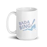 HBO - The Sopranos "Bada Bing" White Mug - 15 oz - Officially Licensed