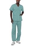 Adar Uniforms Universal Unisex Drawstring Scrub Set - 701 - Submarine - M