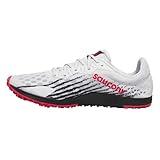Saucony Women's Kilkenny XC 9 Cross Country Flat, Black/White, 8.5