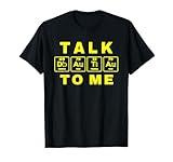 Talk Data To Me Statistics Analyst Computer Science Gift T-Shirt