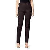 Gloria Vanderbilt Women's Amanda Classic High Rise Tapered Jean Petite, Coffee Roast-ds, 4