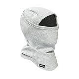 KOOLSOLY Ski Mask Balaclava Cold Weather Warm and Fleece Face Mask Neck Warmer Full Face Mask for Men&Women Grey