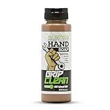 Grip Clean - Hand Cleaner for Mechanics – Heavy-Duty Mechanic Soap, Liquid Hand Soap with Natural Pumice & Clay to Absorb Tough Grease, Oil & Dirt – Moisturizing Coconut Oil, Lime Scent (8oz)