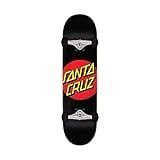 SANTA CRUZ Classic Dot Full Sk8 Completes, Black 8.00in x 31.25in