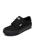Vans Youth Atwood Shoe | Low-Top Kids' Fashion Sneakers for Boys & Girls, Walking & Casual Wear, Black/Black, 13.5