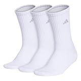 adidas Women's Cushioned Crew Socks (3-Pair)