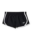 Nike Girls' Big Kids Tempo, Black/Black/White/White