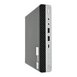 HP EliteDesk 800 G4 Mini PC | Intel Core i5-8500T | 8GB RAM | 256GB NVMe | Built in Wi-Fi BT | Windows 11 Pro | Mini Desktop Computer (Renewed) (8GB RAM + 256GB NVMe)