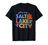 Salt Lake City Souvenir Ski Utah Salt Lake City T-Shirt