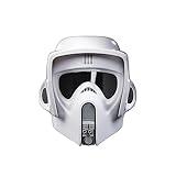 STAR WARS The Black Series Scout Trooper Premium Electronic Helmet with Sound Effects, Return of The Jedi Adult Roleplay Item