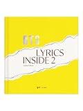 BTS LYRICS INSIDE 2 - Official BTS Merchandise, 10 Beloved BTS Songs Full Lyrics Interpretations (The Most Beautiful Moment in Life Series and Proof Album), Kpop Merch, BTS Gift Idea, Gift for ARMY