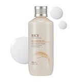 The Face Shop Rice Ceramide Moisturizing Toner - Rice Extract Rice Toner for Face - Strengthens Skin Barrier - Hydrating Targets Dryness - Lightweight Face Moisturizer - Glow Essence Korean Skin Care