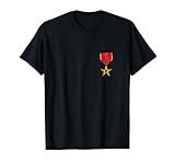 Russian Flag Medal Star Russia Soviet CCCP USSR Funny Gift T-Shirt