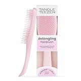 Tangle Teezer Ultimate Detangler Brush for Wet & Dry Hair, Eliminates Knots & Reduces Breakage for All Hair Types, Millennial Pink