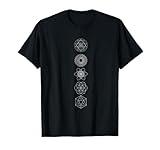 Sacred Geometry Symbols of Ancient Mystical Wonders New Age T-Shirt