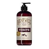 Hemp Well Thrive Pet Oil for Cats and Dogs, Everyday Supplement for Overall Health, Hip, Joint, and Heart Health, Organically Sourced - 8 Ounce