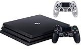 Sony PlayStation 4 Pro 1TB Console Bundle W / DualShock 4 Wireless Controller -Crystal | Blu-ray Disc Player | Wi-Fi | AMD Processor | HDMI Cable (Renewed)