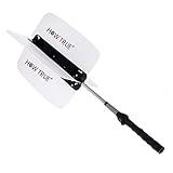 HOW TRUE Golf Power Resistance Trainer Golf Swing Trainer Golf Power Swing Fan, White