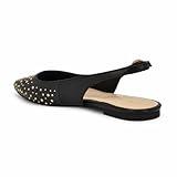 Nine West Women's Beamz Flat, Black 001, 8