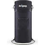 Avigap Boat Trash Can, 100% Odor & Leak Resistant, Portable, Reusable, 10-13 Gal Garbage Bag Snaps Inside, Easy to Install & Clean, Fishing, Sandbar, Kayak, Pontoon Boat Accessories