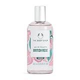 The Body Shop British Rose Eau De Toilette – Fresh Dewy Fragrance – Vegan – 3.3 oz