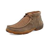 Twisted X Men's Chukka Driving Moc, Moc Toe, Bomber & Tan, 10.5 M