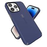 Speck Built for iPhone 14 Pro Max Case - Drop Protection, Scratch Resistant, MagSafe with Soft Touch Coating - 6.7" iPhone 14, Dual Layer Case -Prussian Blue/Cloudy Grey Candyshell