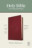 NLT Thinline Reference Bible, Filament Enabled (LeatherLike, Aurora Cranberry, Red Letter): Includes Free Access to the Filament Bible App Delivering Study Notes, Devotionals, Worship Music, and Video