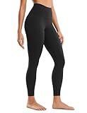 CRZ YOGA Butterluxe High Waisted Lounge Legging 25" - Buttery Soft Workout Yoga Pants Black Medium