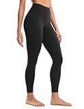 CRZ YOGA Butterluxe High Waisted Lounge Legging 25" - Workout Leggings for Women Buttery Soft Yoga Pants Black Small