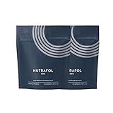 Nutrafol Men's Hair Growth Supplements, Clinically Tested for Visibly Thicker Hair and Scalp Coverage, Dermatologist Recommended - 2 Month Supply, 2 Refill Pouches