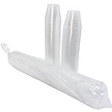 Clear, Graduated, Polypropylene 1 oz. Medicine Cup. 100 Count Sleeve.