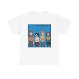 Sex Bob Omb T Shirt, Cool and Thoughtful Gift for Indie Rock Fans (US, Alpha, X-Large, 5X-Large, Regular, Regular, White)