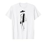 Fashion design fashion sketch catwalk model T-Shirt