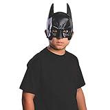 Rubies Batman Chinless Vinyl Kid's Mask for Themed Parties and Halloween, Black