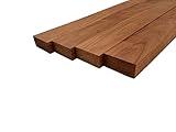 Walnut Lumber - 3/4" x 2" x 12" (4 Pcs)