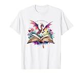 In My Fantasy Era Magic Dragon Book T-Shirt