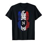 Napoleon Bonaparte Eagle French Flag Napoleonic War History T-Shirt