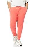 Amazon Essentials Women's Fleece Jogger Sweatpant (Available in Plus Size), Bright Pink, XX-Large