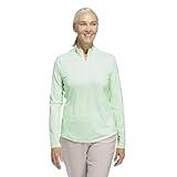 adidas Standard Women's Ultimate365 Printed Quarter-Zip Mock