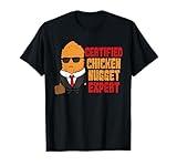 Certified Chicken Nugget Expert for Kids Boys Girls T-Shirt